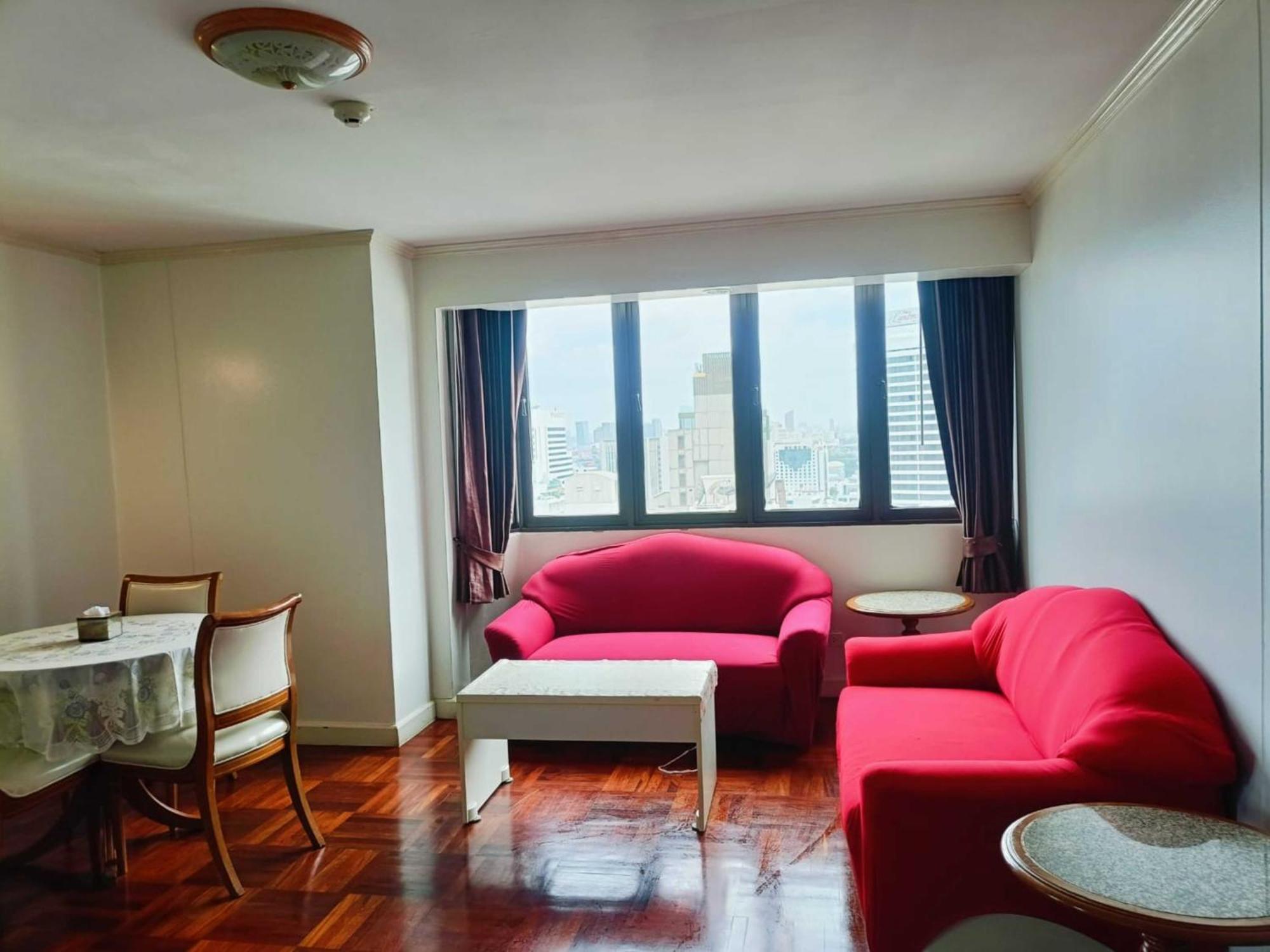 公寓 Rent Omni Tower Nana - Prime Sukhumvit Location 曼谷